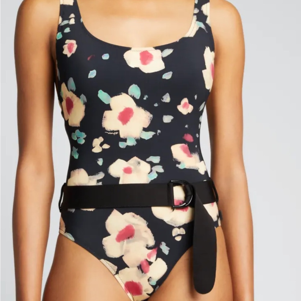 Nwt Shan floral bathing suit size 12